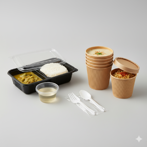 🥡 กล่องพลาสติก vs. ถ้วยกระดาษคราฟท์: เลือกบรรจุภัณฑ์แบบไหน... ให้ยอดขายพุ่ง?