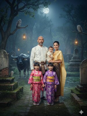 นิทานตลกวันฮัลโลวีน: ครอบครัวเว็บมาสเตอร์ที่สุสานแห่งความลับ 💻