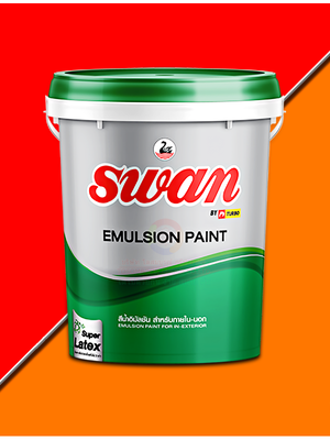 Turbo Swan Emulsion Paint for Exterior and Interior (23.5 L.)