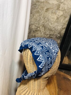 ผ้าคาดผม งานผ้าเขียนเทียน ฟาร์มเห็ดบ้านหัวน้่ำ