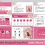 Template PowerPoint ออกแบบใหม่ล่าสุด ในธีมชมพูหวานๆ เรียบหรู ดูดี
