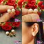 ต่างหูไข่มุกแท้ สีขาว ขนาด 9 มิล ตัวเรือนทองคำแท้ แบบเรียบหรูดูดี ใส่ได้ทุกโอกาส หลุดจำนำ