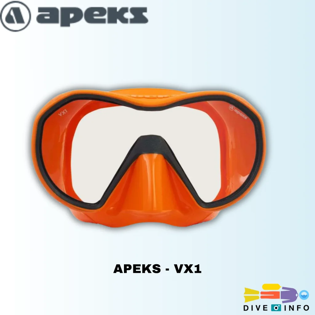 APEKS - VX1 Mask, Apeks หน้ากากดำน้ำ Apeks รุ่น VX1 APEKS - VX1 Mask, Apeks หน้ากากดำน้ำ Apeks รุ่น VX1