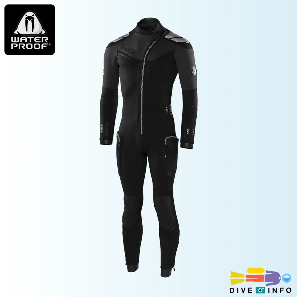 WATERPROOF - W8 Fullsuit 5mm. Neoflex Series Men (Wetsuit) ชุดดำน้ำผู้ชาย WATERPROOF - W8 Fullsuit 5mm. Neoflex Series Men (Wetsuit) ชุดดำน้ำผู้ชาย