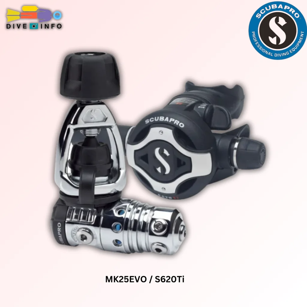 SCUBAPRO - MK25 Evo / S620Ti (Regulator Set) SCUBAPRO - MK25 Evo / S620Ti (Regulator Set)
