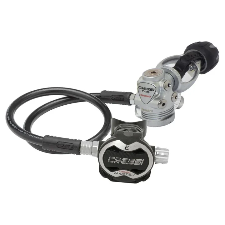 CRESSI - T10 SC CROMO MASTER YOKE + MG Balanced Oct (ยกชุด พร้อม Octo และ SPG) สำเนา CRESSI - T10 SC CROMO MASTER YOKE + MG Balanced Oct (ยกชุด พร้อม Octo และ SPG) สำเนา