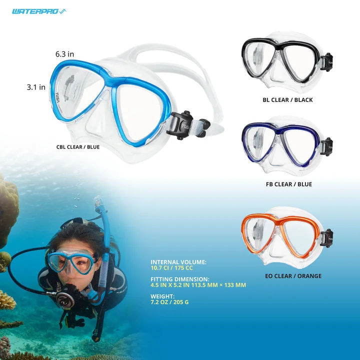 TUSA - M2004 Intega Mask (หน้ากากดำน้ำ *รุ่นมีเลนส์สายตา* สอบถามเพิ่มเติมทางแชท) TUSA - M2004 Intega Mask (หน้ากากดำน้ำ *รุ่นมีเลนส์สายตา* สอบถามเพิ่มเติมทางแชท)