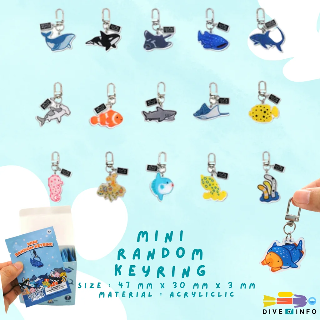 DIVE INSPIRE - Luggage Tag, Bag Tag, Key-Ring, NUDI Blind Box รวมของน่ารัก ของที่ระลึก DIVE INSPIRE - Luggage Tag, Bag Tag, Key-Ring, NUDI Blind Box รวมของน่ารัก ของที่ระลึก