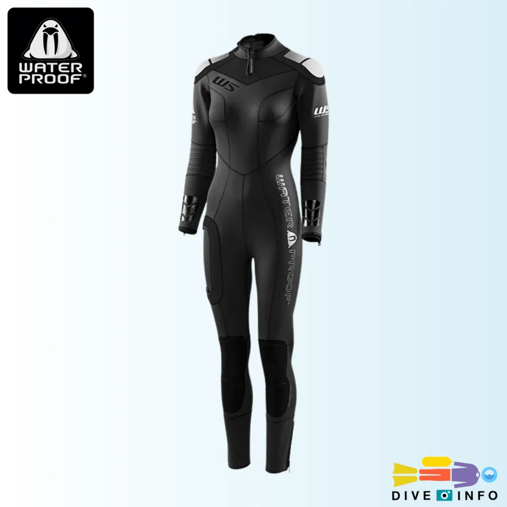 WATERPROOF - W5 Special Edition Wetsuit 3.5mm Lady เวทสูทผู้หญิง (ผลิตจากนีโอพรีน JAKO คุณภาพสูงสุด) WATERPROOF - W5 Special Edition Wetsuit 3.5mm Lady เวทสูทผู้หญิง (ผลิตจากนีโอพรีน JAKO คุณภาพสูงสุด)