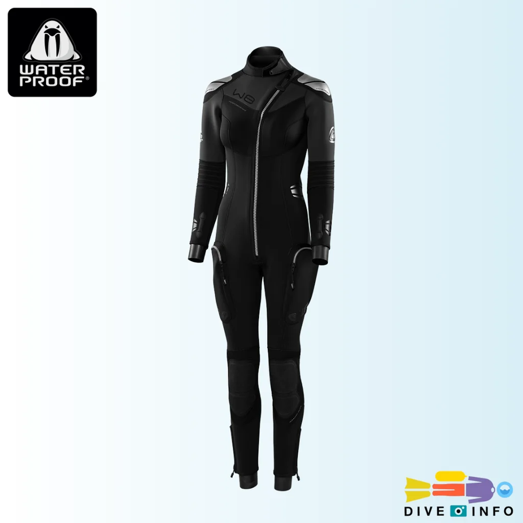 WATERPROOF - W8 Fullsuit 5mm. Neoflex Series Lady (Wetsuit) ชุดดำน้ำผู้หญิง WATERPROOF - W8 Fullsuit 5mm. Neoflex Series Lady (Wetsuit) ชุดดำน้ำผู้หญิง