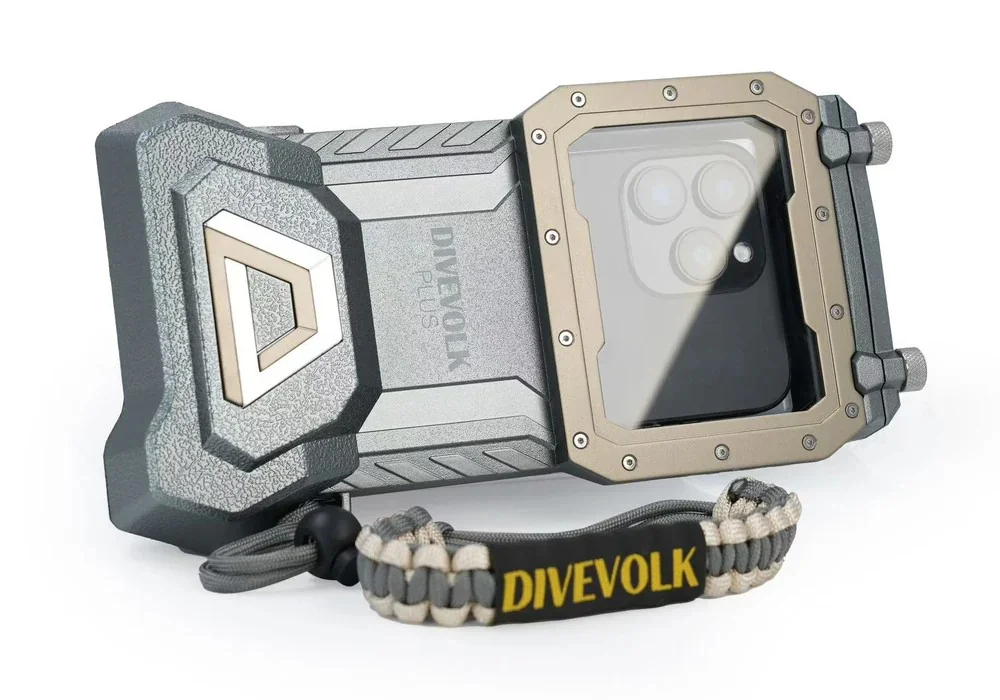 DIVEVOLK SeaTouch 4 MAX PLUS - เคสมือถือ เคสโทรศัพท์ ดำน้ำลึก Underwater Housing compatible to iPhone and Android, Dive Housing, Waterproof Phone Case DIVEVOLK SeaTouch 4 MAX PLUS - เคสมือถือ เคสโทรศัพท์ ดำน้ำลึก Underwater Housing compatible to iPhone and Android, Dive Housing, Waterproof Phone Case