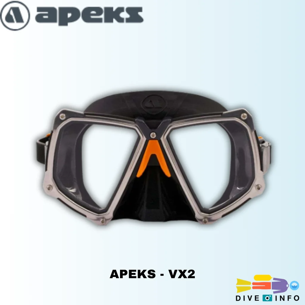 APEKS - VX2 Mask, Apeks หน้ากากดำน้ำ Apeks รุ่น VX2 APEKS - VX2 Mask, Apeks หน้ากากดำน้ำ Apeks รุ่น VX2