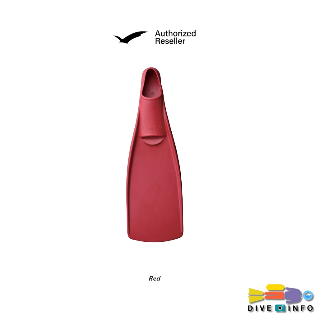 GULL - Fin Warp, Long-blade, Full foot fins (ฟินดำน้ำ)