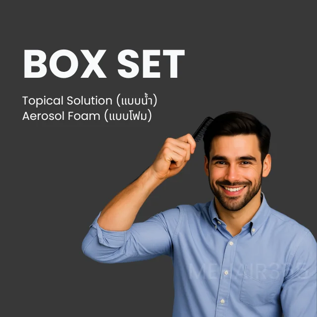 (BOX SET) Hair Treatment Regrowth Solution and Foam