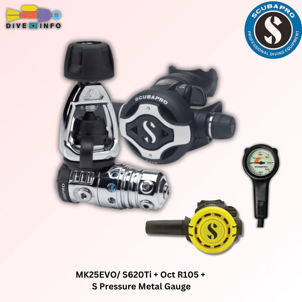 SCUBAPRO - MK25 Evo / S620Ti (Regulator Set) SCUBAPRO - MK25 Evo / S620Ti (Regulator Set)