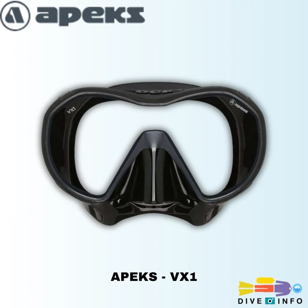 APEKS - VX1 Mask, Apeks หน้ากากดำน้ำ Apeks รุ่น VX1 APEKS - VX1 Mask, Apeks หน้ากากดำน้ำ Apeks รุ่น VX1