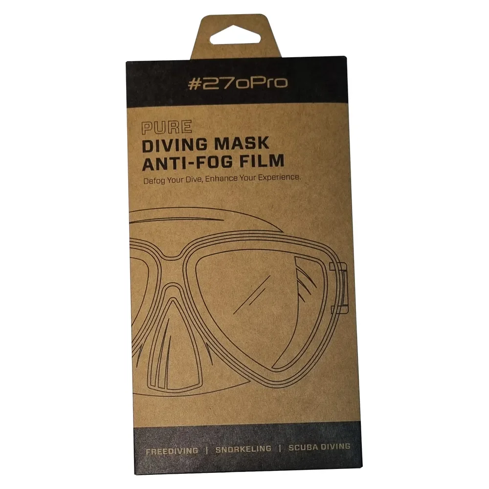 270Pro - Pure Diving Mask Anti-Fog Film 270Pro - Pure Diving Mask Anti-Fog Film