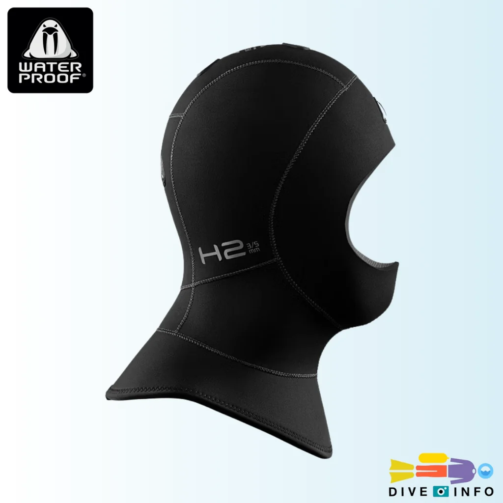 Waterproof Venting Hood H2 3/5mm (ฮู้ดที่ดีที่สุด มีวาวล์ระบายอากาศ มีให้เลืกทั้งแบบคอสั้นและคอยาว หนา 5mm บริเวณศรีษะ) Waterproof Venting Hood H2 3/5mm (ฮู้ดที่ดีที่สุด มีวาวล์ระบายอากาศ มีให้เลืกทั้งแบบคอสั้นและคอยาว หนา 5mm บริเวณศรีษะ)