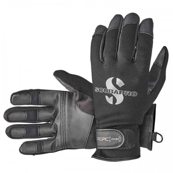SCUBAPRO - Tropic Gloves 1.5 mm Black Color (ถุงมือดำน้ำ แบบ 1.5มม. ใส่ได้ทั้ง ผู้หญิง ผู้ชาย) SCUBAPRO - Tropic Gloves 1.5 mm Black Color (ถุงมือดำน้ำ แบบ 1.5มม. ใส่ได้ทั้ง ผู้หญิง ผู้ชาย)