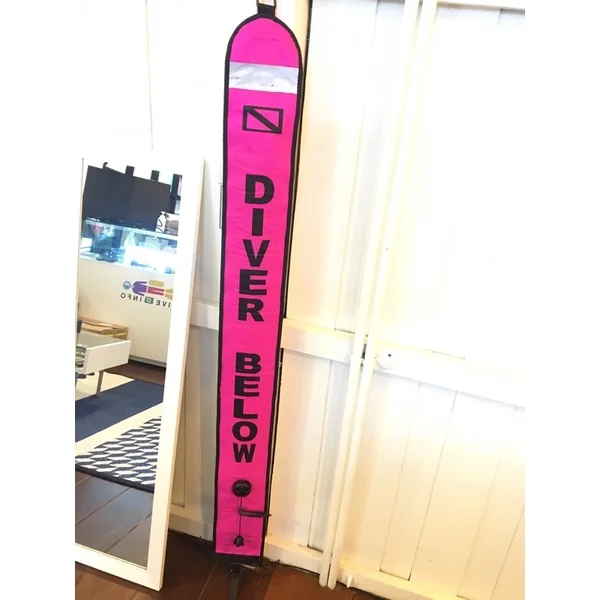 BFG - Surface Marker Bouy (SMB) w. valve 150 x 15 cm อุปกรณ์ดำน้ำ อุปกรณ์ส่งสัญญาณที่ผิวน้ำ ทุ่นลอยน้ำ บอกตำแหน่งนักดำน้ำ BFG - Surface Marker Bouy (SMB) w. valve 150 x 15 cm อุปกรณ์ดำน้ำ อุปกรณ์ส่งสัญญาณที่ผิวน้ำ ทุ่นลอยน้ำ บอกตำแหน่งนักดำน้ำ