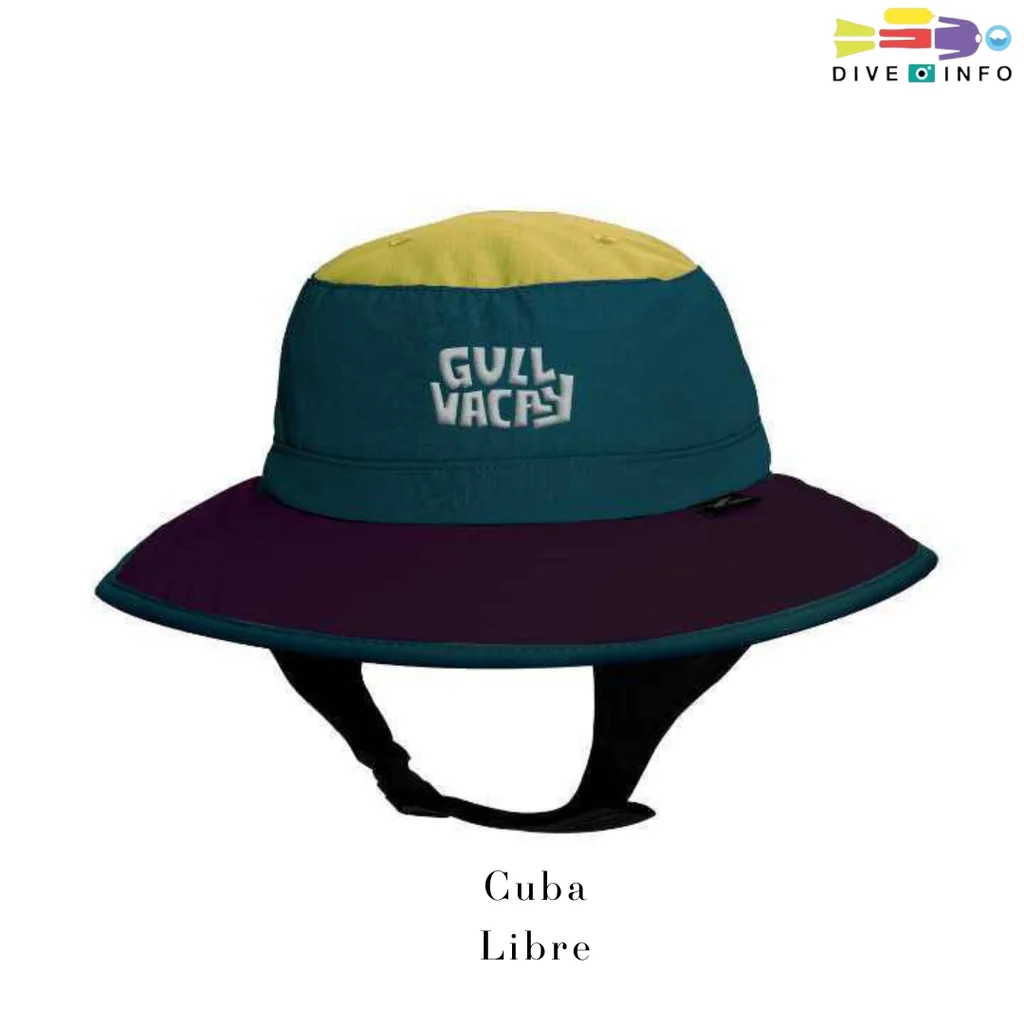 GULL - Vacay Collection Diving Hat หมวกกันแดด สำหรับบนบกและดำน้ำ GULL - Vacay Collection Diving Hat หมวกกันแดด สำหรับบนบกและดำน้ำ