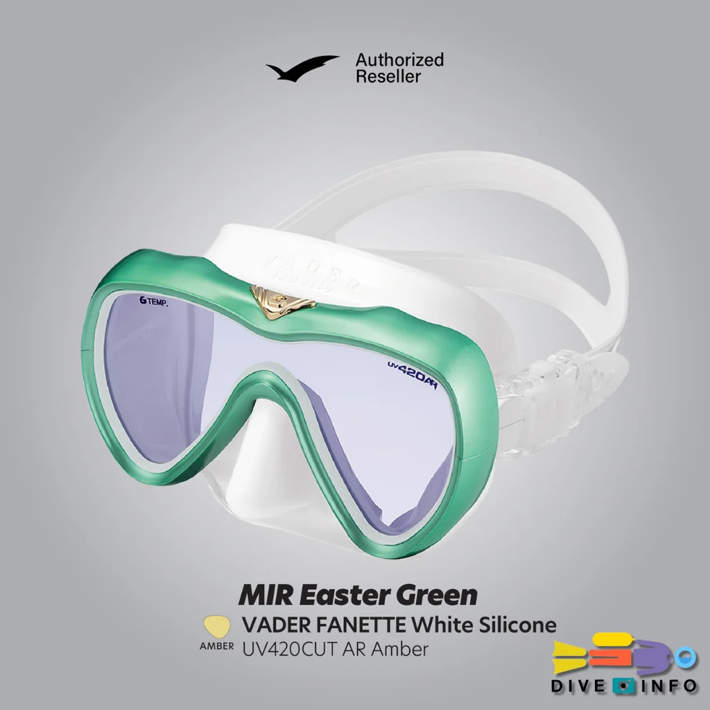 GULL Mask VADER Fanette (AR) G-Series UV420 Cut lens (หน้ากากดำน้ำ เวเดอร์ เฟเนท) GULL Mask VADER Fanette (AR) G-Series UV420 Cut lens (หน้ากากดำน้ำ เวเดอร์ เฟเนท)
