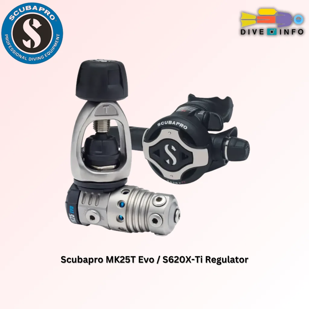 SCUBAPRO MK25T Evo / S620X-Ti Regulator SCUBAPRO MK25T Evo / S620X-Ti Regulator