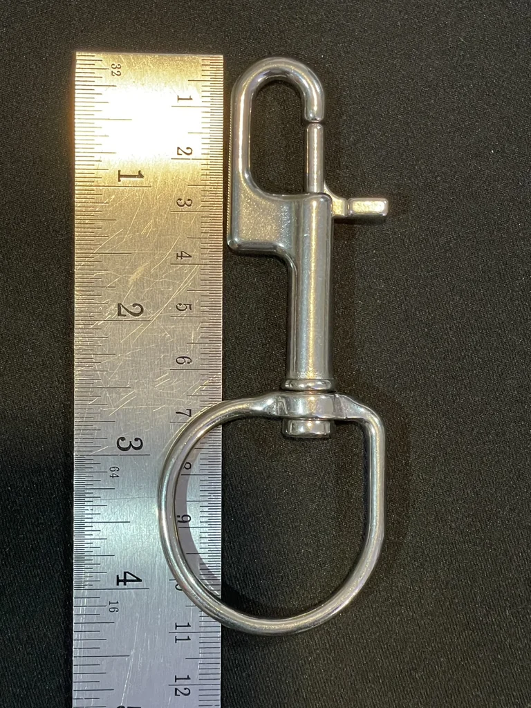 BFG - Snap, Single & Double End Snap (1ea) Scuba Diving สแนป ตะขอเกี่ยว อุปกรณ์ดำน้ำ stainless steel อย่างหนา แข็งแรง BFG - Snap, Single & Double End Snap (1ea) Scuba Diving สแนป ตะขอเกี่ยว อุปกรณ์ดำน้ำ stainless steel อย่างหนา แข็งแรง