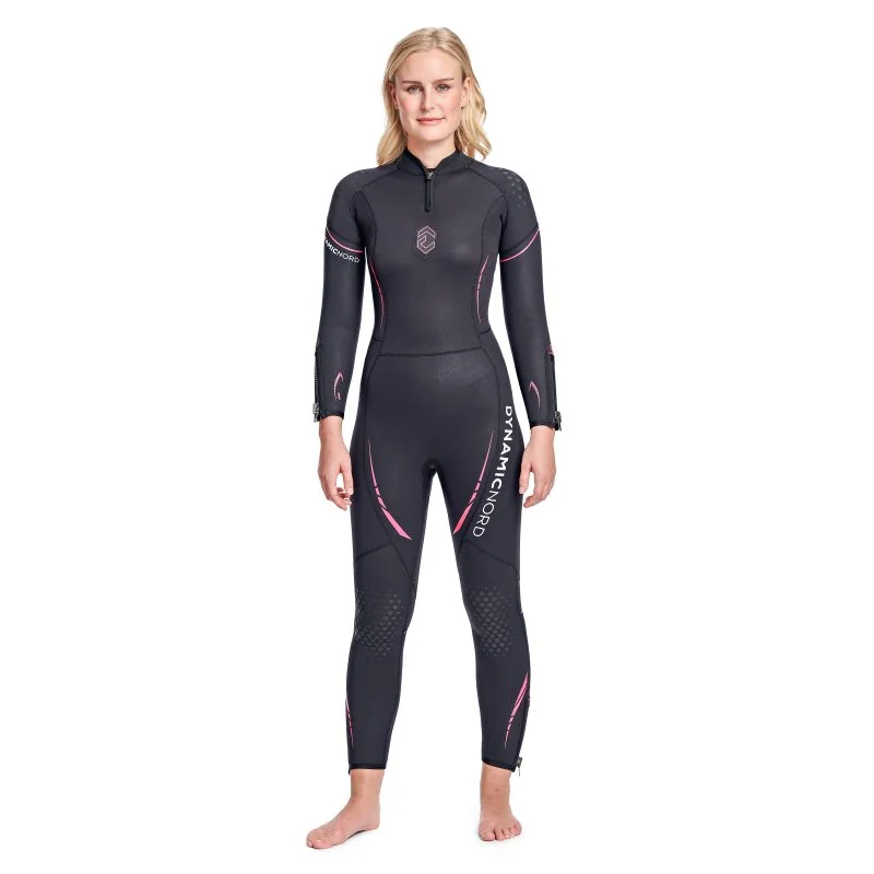 DYNAMICNORD - Full Suit Women 3mm. Black/Purple (ชุดดำน้ำ แบบเต็มตัว) DYNAMICNORD - Full Suit Women 3mm. Black/Purple (ชุดดำน้ำ แบบเต็มตัว)