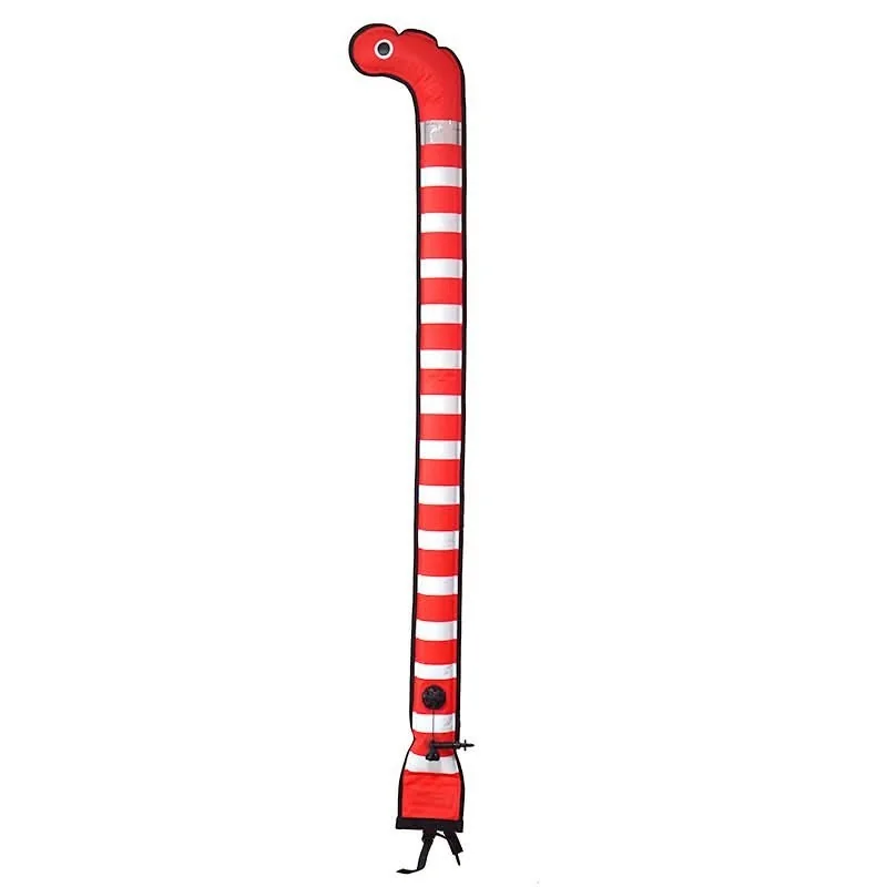 BFG - Garden Eel Dive Surface Marker Buoy for Diver Underwater Scuba Snorkeling 180 x 15cm ทุ่นลอยน้ำ บอกตำแหน่งนักด้ำ BFG - Garden Eel Dive Surface Marker Buoy for Diver Underwater Scuba Snorkeling 180 x 15cm ทุ่นลอยน้ำ บอกตำแหน่งนักด้ำ