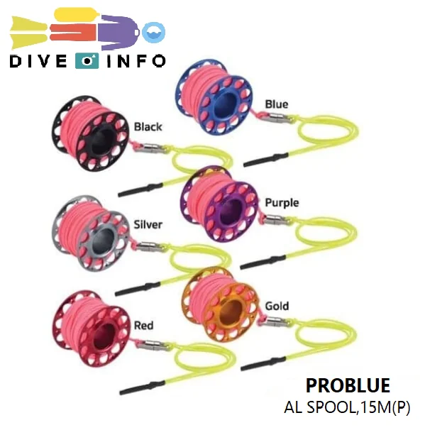 PROBLUE - AL SPOOL,15M(P) (Alu Reel for SMB) PROBLUE - AL SPOOL,15M(P) (Alu Reel for SMB)