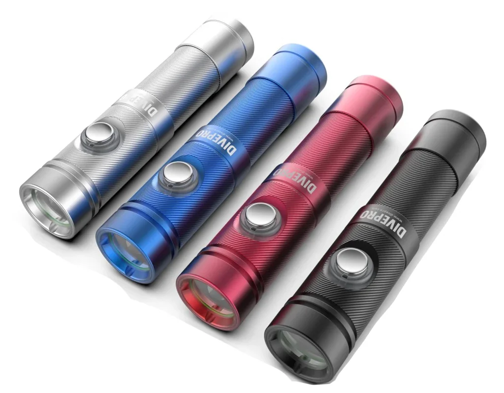 DIVEPRO - S10 Colorful 1000Lumens Diving Torch, light ไฟฉายดำน้ำ DIVEPRO - S10 Colorful 1000Lumens Diving Torch, light ไฟฉายดำน้ำ