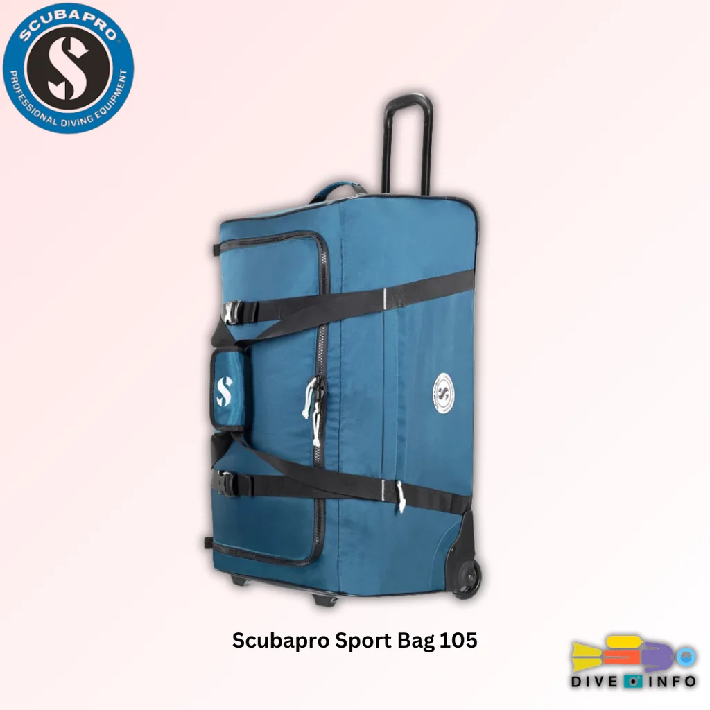 SCUBAPRO - Sport Bag 105 กระเป๋าใส่อุปกรณ์ดำน้ำ แบบมีล้อลาก
