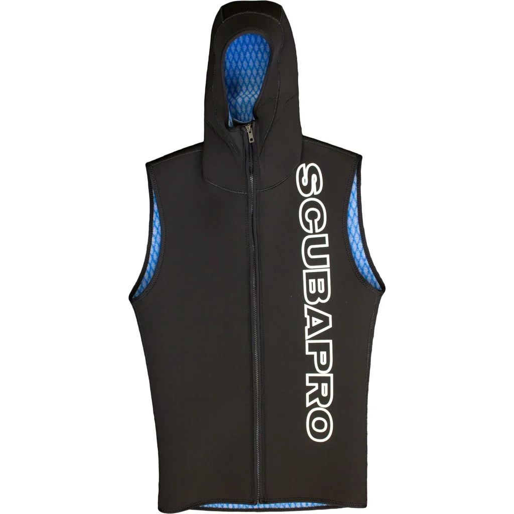 Scubapro: Everflex Hooded Vest 3mm. เสื้อตัวในพร้อม hood ใส่ข้างในหรือนอก wetsuit เพื่อกันหนาวได้ Scubapro: Everflex Hooded Vest 3mm. เสื้อตัวในพร้อม hood ใส่ข้างในหรือนอก wetsuit เพื่อกันหนาวได้