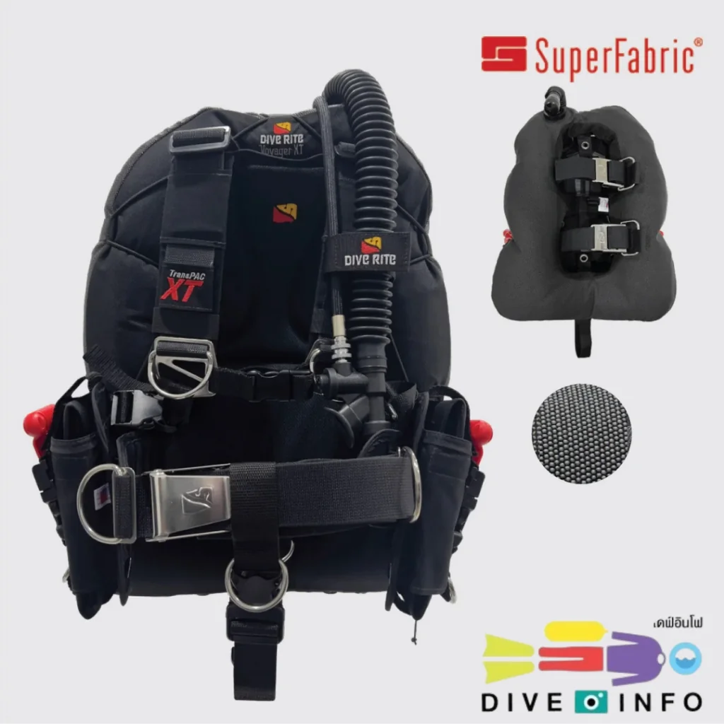 DIVERITE - BCD TRANSPAC XT WITH VOYAGER XT WING (35LB) DIVERITE - BCD TRANSPAC XT WITH VOYAGER XT WING (35LB)