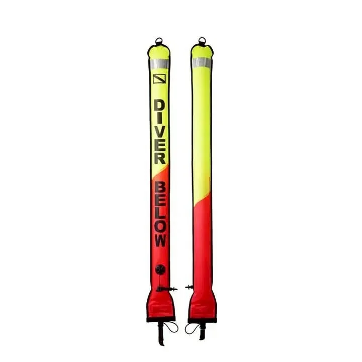BFG - Surface Marker Bouy (SMB) w. valve 150 x 15 cm อุปกรณ์ดำน้ำ อุปกรณ์ส่งสัญญาณที่ผิวน้ำ ทุ่นลอยน้ำ บอกตำแหน่งนักดำน้ำ BFG - Surface Marker Bouy (SMB) w. valve 150 x 15 cm อุปกรณ์ดำน้ำ อุปกรณ์ส่งสัญญาณที่ผิวน้ำ ทุ่นลอยน้ำ บอกตำแหน่งนักดำน้ำ