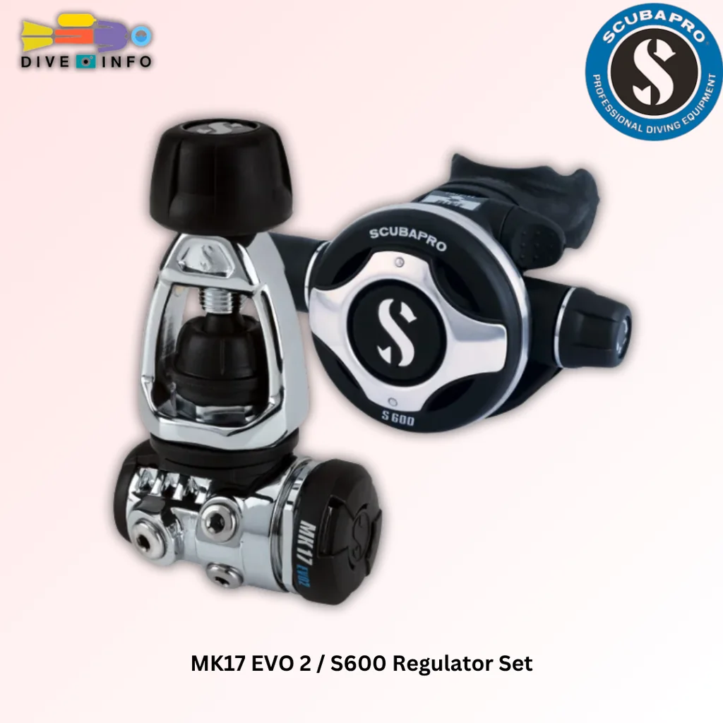 *new* SCUBAPRO - MK17 EVO 2 / S600 Regulator Set (อุปกรณ์ดำน้ำ)