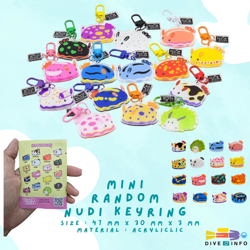DIVE INSPIRE - Luggage Tag, Bag Tag, Key-Ring, NUDI Blind Box รวมของน่ารัก ของที่ระลึก DIVE INSPIRE - Luggage Tag, Bag Tag, Key-Ring, NUDI Blind Box รวมของน่ารัก ของที่ระลึก