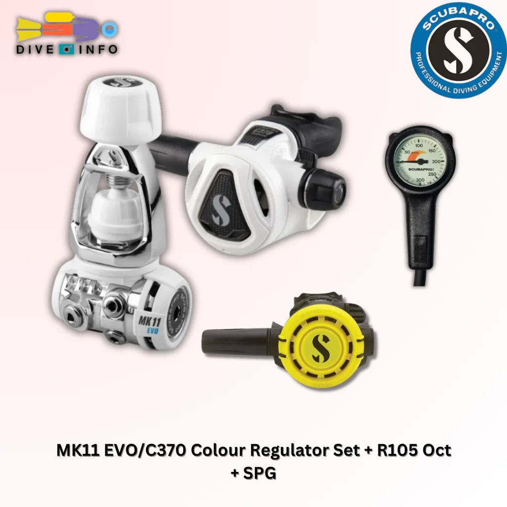 SCUBAPRO MK11 EVO/C370 Colour Regulator Set SCUBAPRO MK11 EVO/C370 Colour Regulator Set
