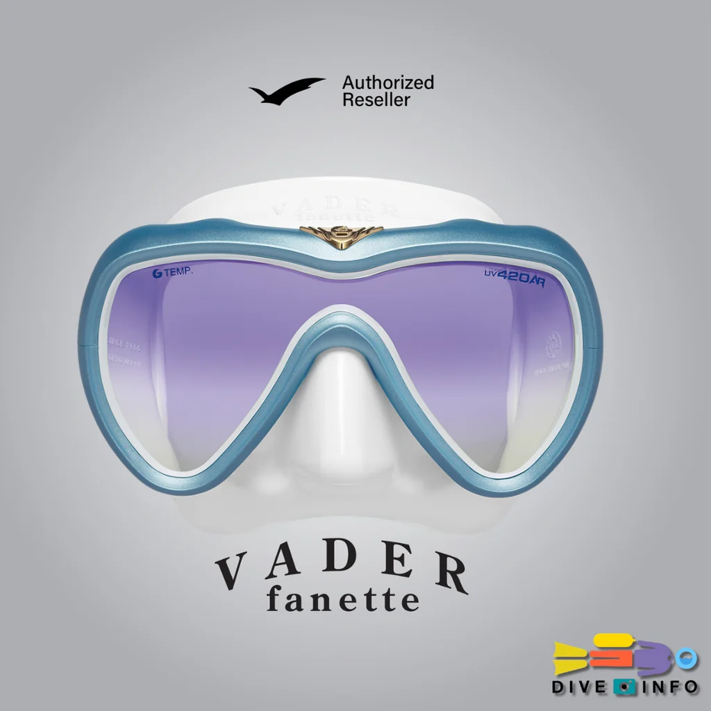 GULL Mask VADER Fanette (AR) G-Series UV420 Cut lens (หน้ากากดำน้ำ เวเดอร์ เฟเนท) GULL Mask VADER Fanette (AR) G-Series UV420 Cut lens (หน้ากากดำน้ำ เวเดอร์ เฟเนท)