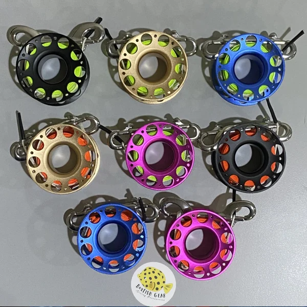 BFG - SMB REEL + Spool 15 m. with Double Bolt Snap รอก อันเล็ก ยาว 15 เมตร พร้อม ขอเกี่ยว image 1 BFG - SMB REEL + Spool 15 m. with Double Bolt Snap รอก อันเล็ก ยาว 15 เมตร พร้อม ขอเกี่ยว image 1