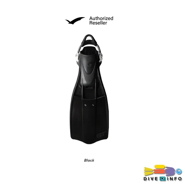GULL - GT Fins, Semi-Long Wide Rubber Jet Fins, Jet Fins Gull (ฟินดำน้ำ) image 8