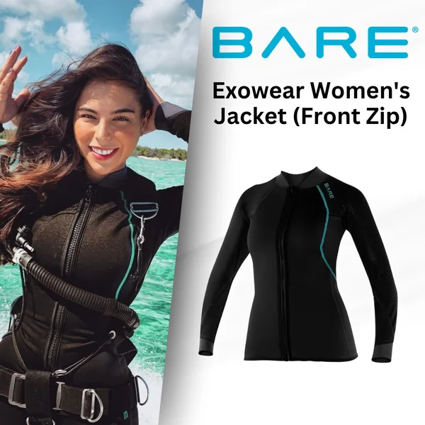 BARE Exowear Women’s Front Zip Jacket image 1 BARE Exowear Women’s Front Zip Jacket image 1