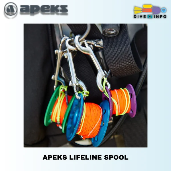 Apeks - LIFELINE SPOOL, Finger Spool reel อุปกรณ์ดำน้ำ image 1