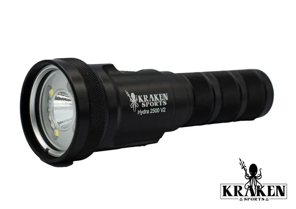 KRAKEN SPORT - DIVE LIGHTS Hydra 2500 V2 ไฟฉายดำน้ำ image 1 KRAKEN SPORT - DIVE LIGHTS Hydra 2500 V2 ไฟฉายดำน้ำ image 1