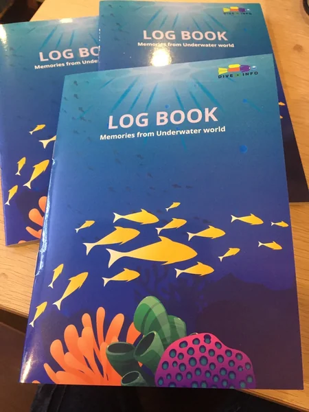 DI - Log Book สมุดสำหรับบันทึก การดำน้ำ image 1 DI - Log Book สมุดสำหรับบันทึก การดำน้ำ image 1