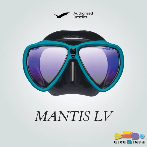 GULL - Mask Mantis LV (AR) UV420AR (หน้ากากดำน้ำ) image 1