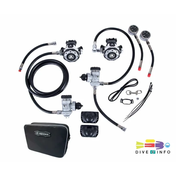 APEKS - Sidemount MTX-R Regulator Set image 1 APEKS - Sidemount MTX-R Regulator Set image 1
