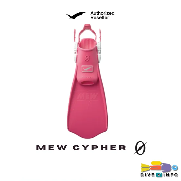 GULL - Fin MEW CYPHER Open Heel Fin (ตีนกบ อุปกรณ์ดำน้ำ) image 5