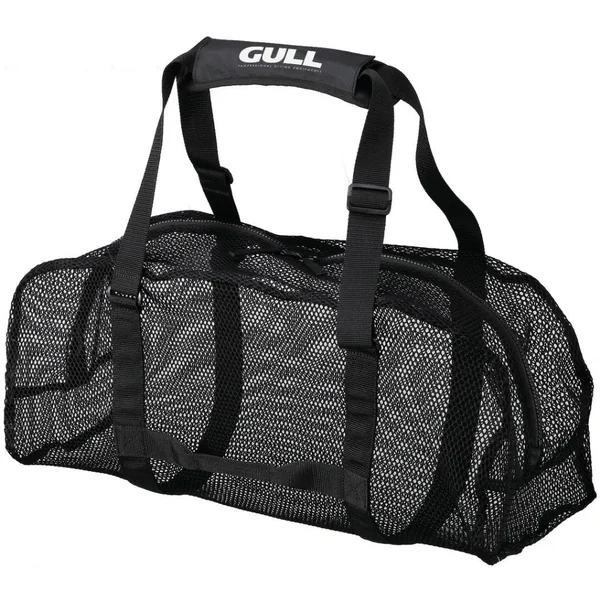 GULL - Snorkeling Mesh Bag Black 38 L กระเป๋าใส่อุปกรณ์ดำน้ำ ว่ายน้ำ มีตาข่าย ผ้าแห้งเร็ว สีดำล้วน image 1